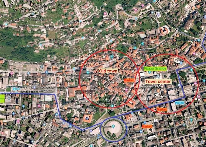 Locarno, Casa Pioda - Nahe Zentrum, Mit Balkon Und Parkplatz لوكارنو